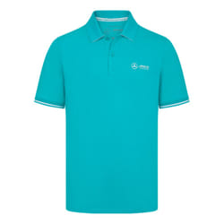 2024 Mercedes-AMG Team Polo Shirt (Ultra Teal) - 3XL