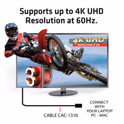 CLUB3D HDMI 2.0 Cable 3Meter UHD 4K/60Hz 18Gbps Certified Premium High Speed - Additional view 8