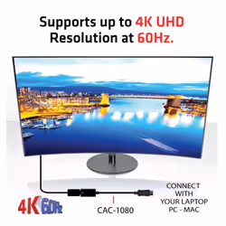 CLUB3D DisplayPort 1.4 to HDMI 2.0b HDR Active Adapter - Additional view 4