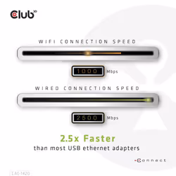 CLUB3D USB 3.2 Gen1 Type A to RJ45 2.5Gbps Adapter - Additional view 8