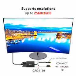 CLUB3D MiniDisplayPort 1.2a to Dual Link DVI-D Active Adapter - Additional view 6