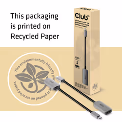 CLUB3D USB Type C to DisplayPort 1.4 8K60Hz HBR3 Active Adapter - Additional view 6