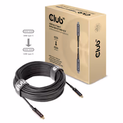 CLUB3D USB Gen 2 Type C Active Optical Cable A/V Unidirectional M/M 20 m/ 65.62 ft - Additional view 7