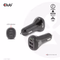 CLUB3D Notebook / Laptop Car Charger 36 Watt - Additional view 6