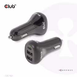 CLUB3D Notebook / Laptop Car Charger 36 Watt - Additional view 8