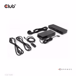 CLUB3D DisplayPort/HDMI KVM Switch/Dock 4K60Hz For USB Type-C inputs - Additional view 8