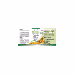 | Bee Propolis Capsules - 500mg - HIGH Dosage - 3 x 60 Capsules
