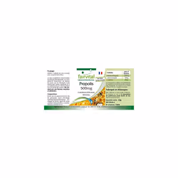 | Bee Propolis Capsules - 500mg - HIGH Dosage - 3 x 60 Capsules