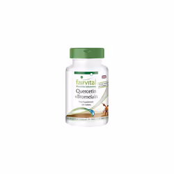 Quercetin Plus Bromelain - 120 Tablets - Vegan - Synergistic Combination - Safe Dosage