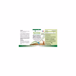 Quercetin Plus Bromelain - 120 Tablets - Vegan - Synergistic Combination - Safe Dosage
