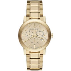 Burberry BU9753 the City Gold Tone Steel Ladies Watch