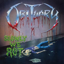 Music On Vinyl Obituary - Slowly We Rot (1989)