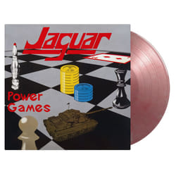 Jaguar 'Power Games' LP 180g Red Silver Marbled Vinyl