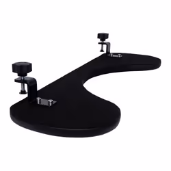 R-Go Tools Armrest R-Go, ergonomic, symmetrical, with abdominal cutout, soft foam, black - Additional view 5