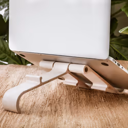 R-Go Tools Laptop and tablet stand R-Go Treepod, ergonomic and modular, adjustable, biobased - Additional view 6