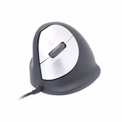 R-Go Tools Ergonomic mouse R-Go HE Break with break software, medium (hand size 165-185 mm), left-handed, Wired, black - Additional view 6