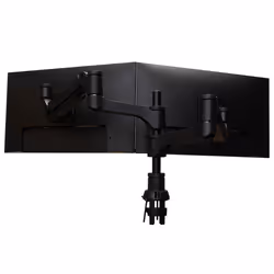 R-Go Tools Monitor arm R-Go Caparo Dual, for two monitors, adjustable with gas spring, 3-9 kg load capacity, 100% circular, black - Additional view 5
