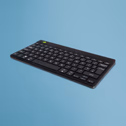 R-Go Tools Ergonomic keyboard R-Go Compact Break, compact keyboard with break software, QWERTY (UK), Bluetooth, black, Mini, ...