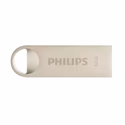 Philips FM32FD160B, 32 GB, USB Type-A, 2.0, Capless, 5.4 g, Grey