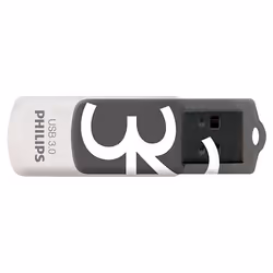 Philips FM32FD00B, 32 GB, USB Type-A, 3.2 Gen 1 (3.1 Gen 1), Swivel, 8 g, Black, White