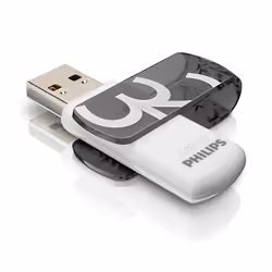 Philips FM32FD00B USB flash drive 32 GB USB Type-A 3.2 Gen 1 (3.1 Gen 1) Black, White