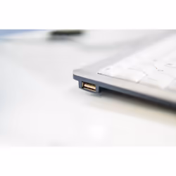 BakkerElkhuizen UltraBoard 960 Standard Compact Keyboard wired QWERTZ Swiss Mini Silver, White - Additional view 7