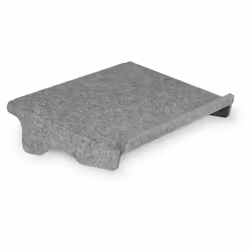 BakkerElkhuizen Q-doc 100 Circular, PET felt, Grey, 455 mm, 290 mm, 95 mm, 341 g