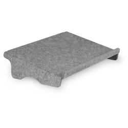 BakkerElkhuizen Q-doc 100 Circular document holder PET felt Grey