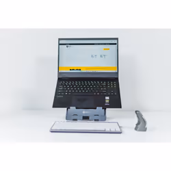 BakkerElkhuizen FlexTop 170 Laptop stand Black, Dark Grey 40.6 cm (16")