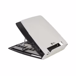 BakkerElkhuizen Ergo-Q 330 Circular, Laptop stand, Black, Grey, Acrylonitrile butadiene styrene (ABS), Plastic, Steel, 33.8 c ...