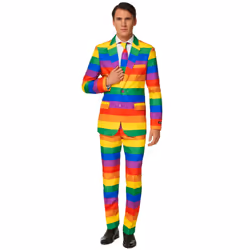 ) Mr. Rainbow SuitmeisterMen's Costume - S (EU 46