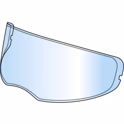 Simpson Darksome/Venom Pinlock Lens, clear for Men