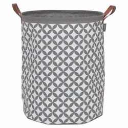 Sealskin Laundry Basket Clothes Washing Bin Bag Diamonds Grey 60 L 362302012
