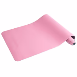 Pure2Improve Yoga Mat 173x58x0.6cm Pink and Grey Exercise Pilates Fitness Mats