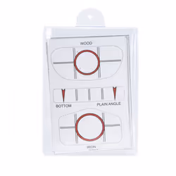 Pure2Improve Impact Tape Golf Shot Sensor Driver/Iron 10 Sheets