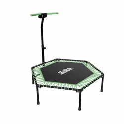 Salta 5357G, Above ground trampoline, Rectangular, 110 kg, 5 yr(s), Black, Green