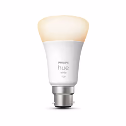 Philips Hue White A60 – B22 smart bulb – 1100, Smart bulb, Bluetooth/Zigbee, White, LED, B22, A60