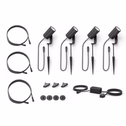 Philips Hue Lily Base and Extension Kit, 4-Pack