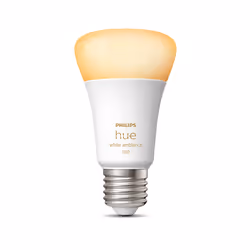 Philips Hue White ambience A60 – E27 smart bulb – 1100, Smart bulb, Bluetooth/Zigbee, White, LED, E27, A60