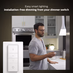 Philips Hue White and colour ambience Starter kit: 2 E27 smart bulbs (1100) + dimmer switch - Additional view 7