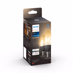 Philips Hue White Candle - E14 smart bulb - (2-pack)