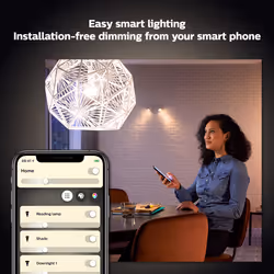 Philips Hue White A60 – E27 smart bulb – 800 (2-pack) - Additional view 4
