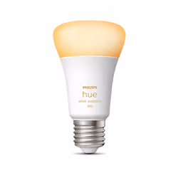 Philips Hue White ambience A60 – E27 smart bulb – 800, Smart bulb, Bluetooth/Zigbee, White, Integrated LED, E27, A60