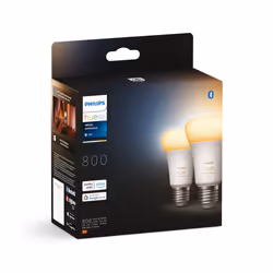 Philips Hue White ambience A60 – E27 smart bulb – 800 (2-pack)
