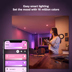 Philips Hue White and colour ambience A60 – E27 smart bulb – 800 (2-pack) - Additional view 4