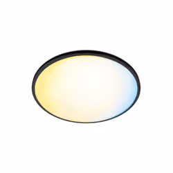 WiZ Superslim Ceiling 14 W, Black, LED, Metal, Non-changeable bulb(s), 2700 K, 6500 K