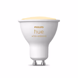 Philips Hue White ambience GU10 – smart spotlight, Smart bulb, Bluetooth/Zigbee, White, Integrated LED, GU10, GU10