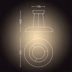 Philips Hue White ambience Amaze suspension light - Additional view 4