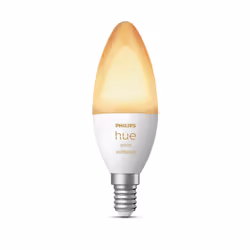 Philips Hue White ambience Candle - E14 smart bulb, Smart bulb, Bluetooth/Zigbee, White, Integrated LED, E14, B39