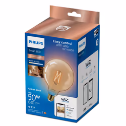 Philips Filament Globe amber 7W (Eq.50W) G125 E27